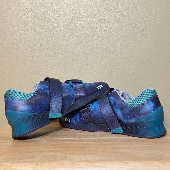 TYR L-1 Lifter Weightlifting Shoes Cosmic Navy Blue Men's Size 10 Women's 11.5 - Picture 4 of 7